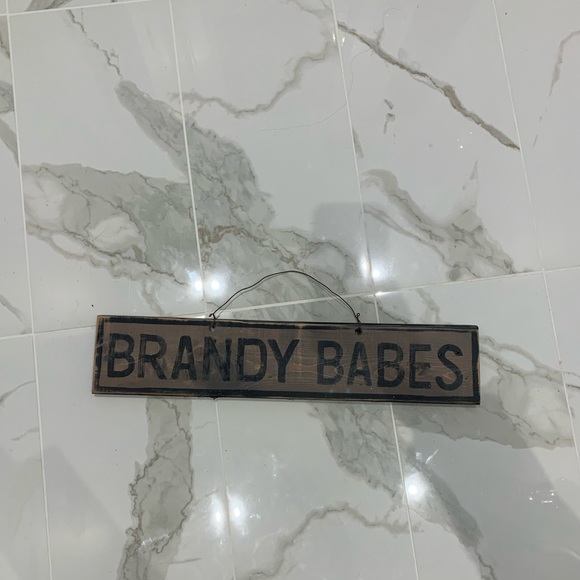 Brandy Melville Accessories - Brandy Melville wooden Sign!!!!!
